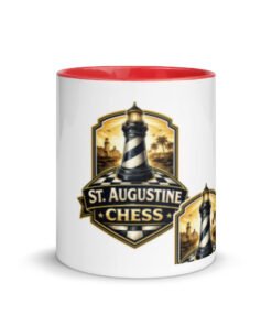 Alternative view of St. Augustine Chess Mug Color Inside