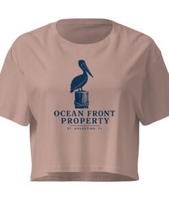 Ocean Front Property St. Augustine Women’s crop top - Image 3