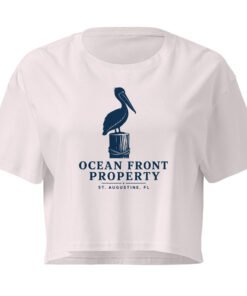 Ocean Front Property St. Augustine Women’s crop top - Image 6