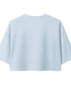 Women’s garment dye cropped tee - Image 7