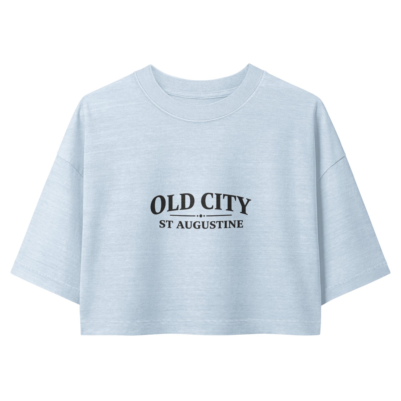 Women’s garment dye cropped tee - Image 5