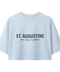 Women’s garment dye cropped tee - Image 5