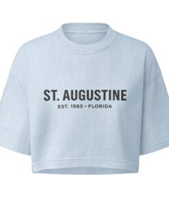 Alternative view of Women’s garment dye cropped tee