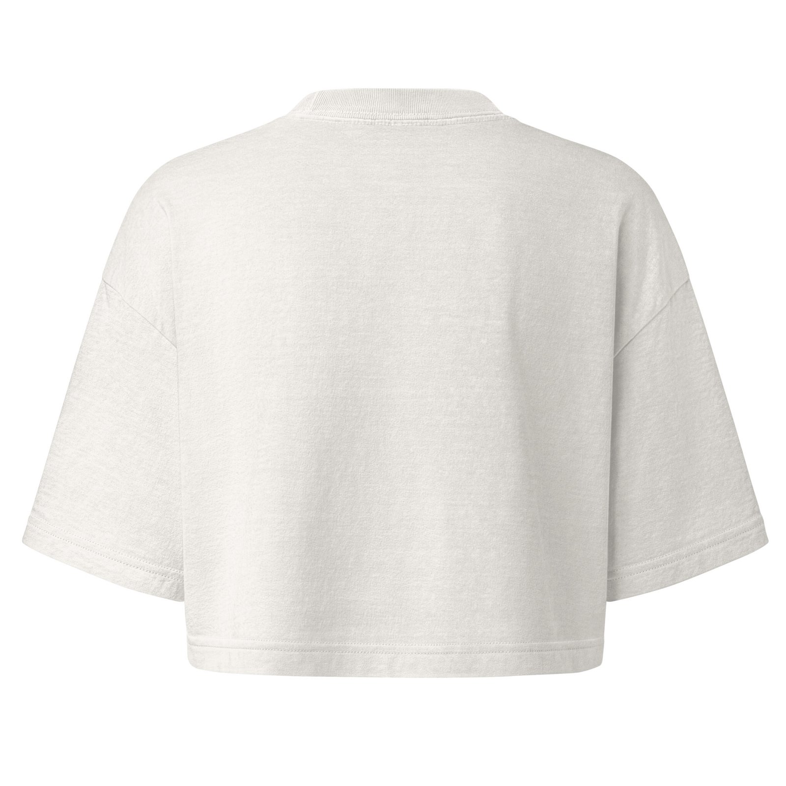 Women’s garment dye cropped tee - Image 4