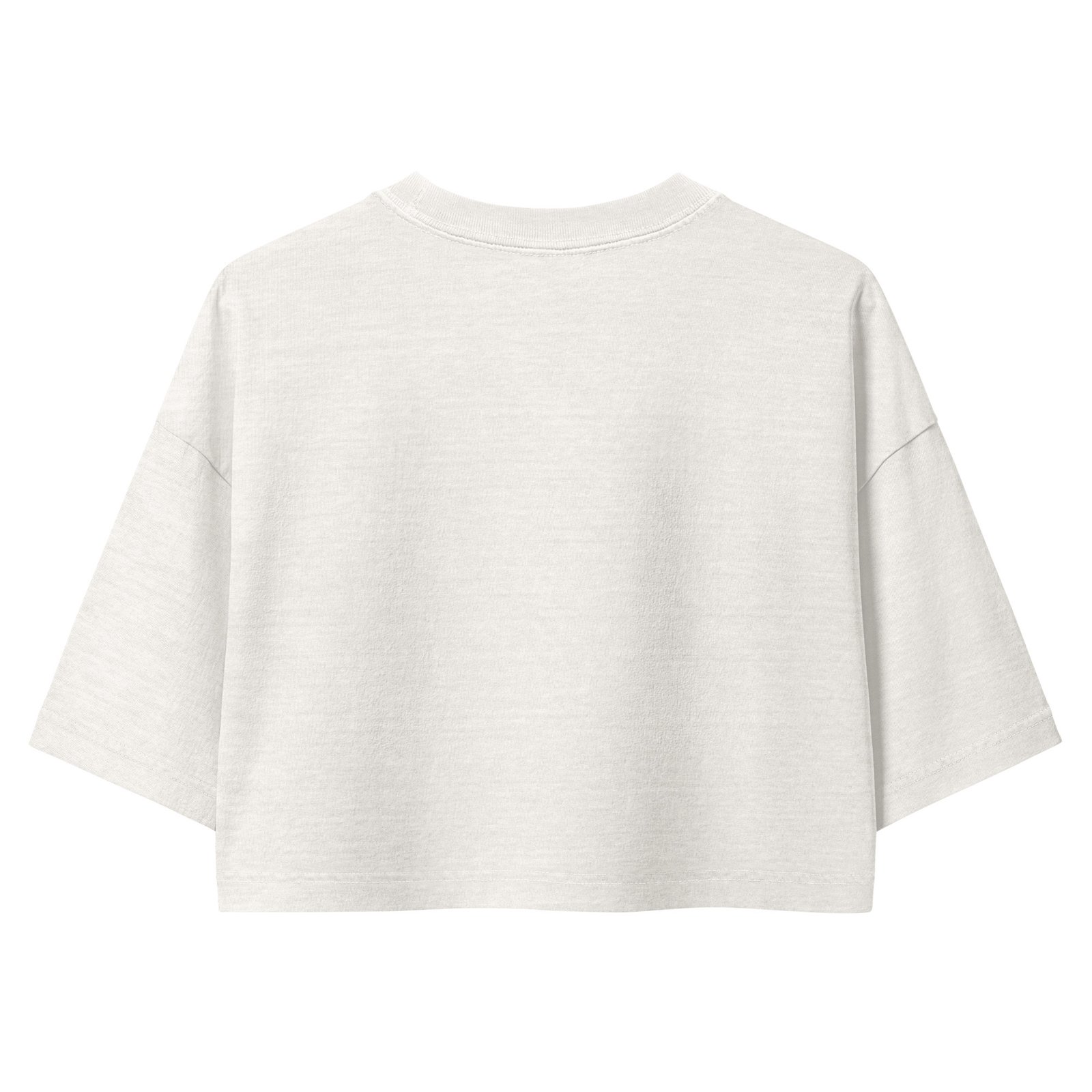 Women’s garment dye cropped tee - Image 8