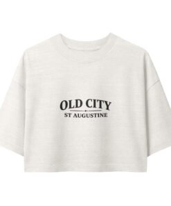Women’s garment dye cropped tee - Image 6