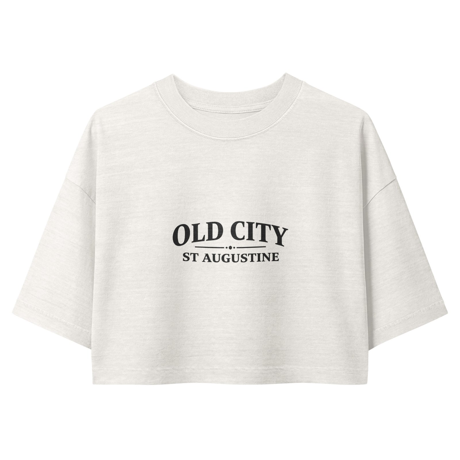 Women’s garment dye cropped tee - Image 6