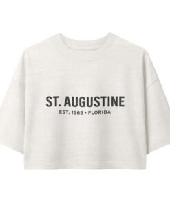 Women’s garment dye cropped tee - Image 6