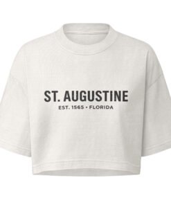 Women’s garment dye cropped tee