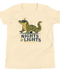 Nights of Lights Alligator Youth Short Sleeve T-Shirt