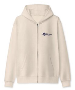 Your Soothing Moment Wide Logo Unisex Full Zip Hoodie