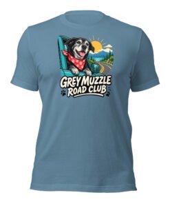 Grey Muzzle Road Club t-shirt